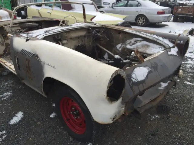 parts car rat rod 1956 1955 body heading to knoxville tn empty monday eve