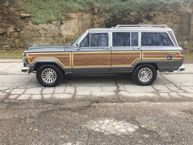 1988 jeep grand wagoneer base 4dr 4wd suv 97,777 miles grey/woody suv 8 cylinder