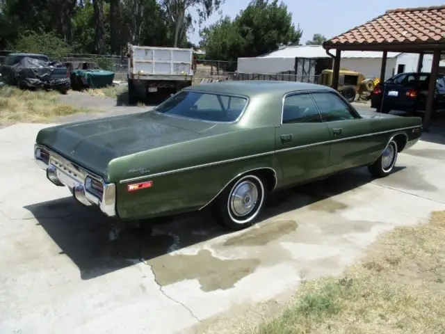 1972 dodge polara 4 door hardtop