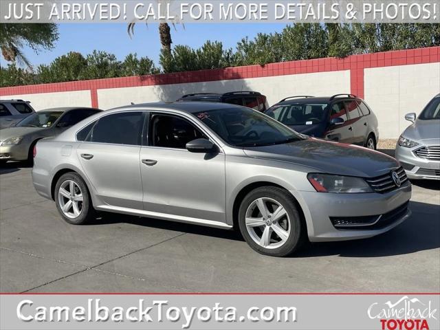 2012 volkswagen passat 2.5 se