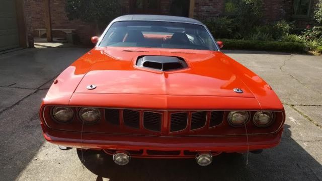 1971 plymouth cuda hemi tribute