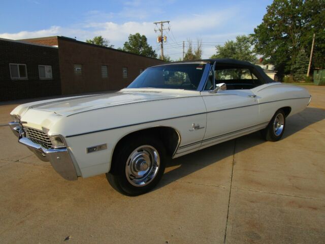1968 chevrolet impala super sport convertible - 327 v8 - cold air - 69k miles