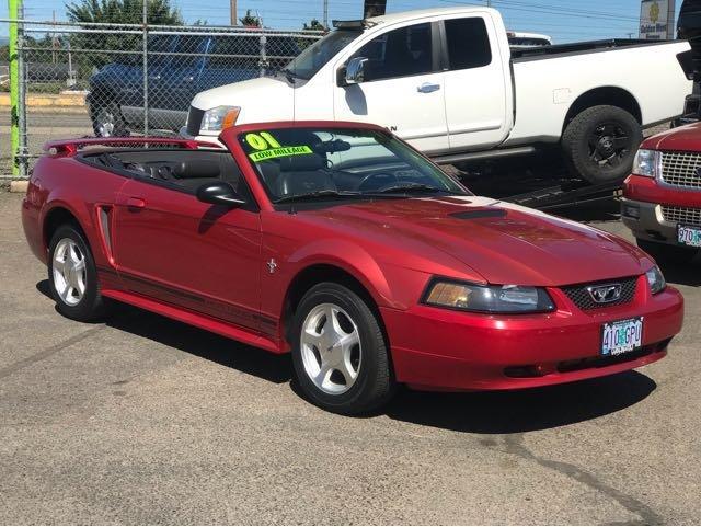 used 2001 ford mustang deluxe convertible eugene, or 97402 for sale in eugene, oregon