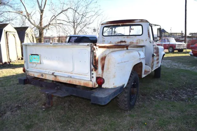1961 international b-120 series pickup 4 x 4, factory v-8