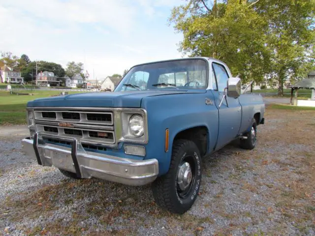 1975 gmc sierra grande * 3/4 ton * hot rod * rat rod * new crate motor