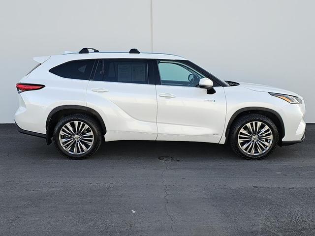 2021 toyota highlander hybrid platinum