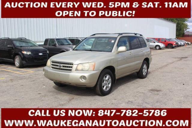2003 toyota highlander base