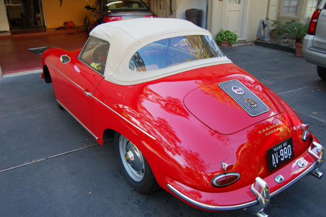 1960 porsche 356b t5 super-90 roadster