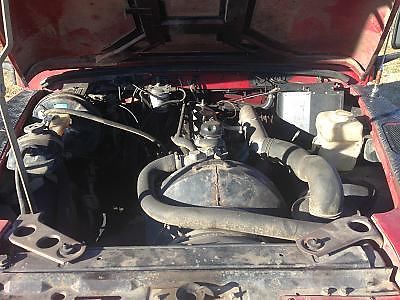 red 1984 defender 90 wagon