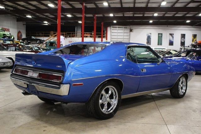 1971 amc amx javelin 14261 miles big bad blue coupe 360 v8 3 speed manual
