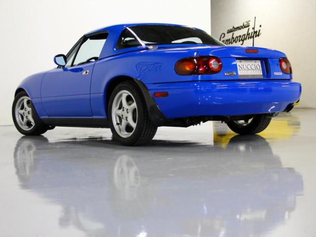 no reserve! 90 miata- mariner blue/black -20k miles! hard top! borla exhaust!