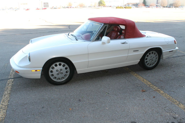 1991 alfa romeo spider base convertible 2-door 2.0l 68k miles