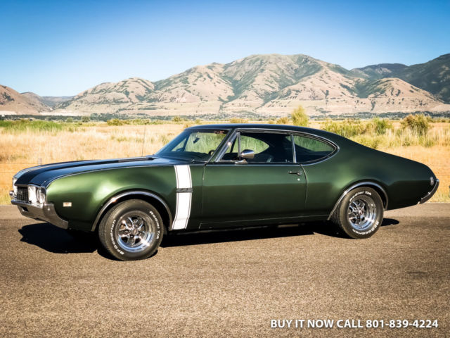 1968 oldsmobile 442 455 rocket v8 rebuilt - numbers correct new paint & interior