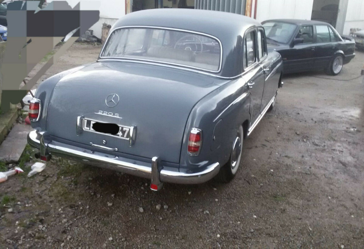mercedes 220s ponton