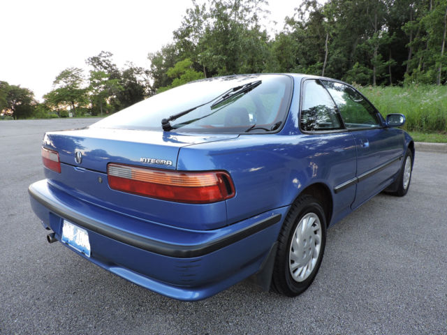 1992 acura integra ls captiva blue pearl