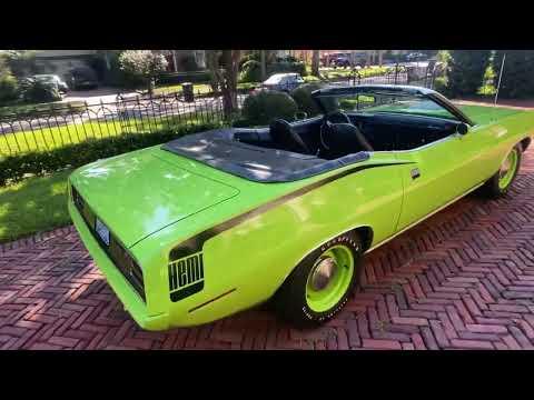 1970 plymouth cuda in jacksonville, florida