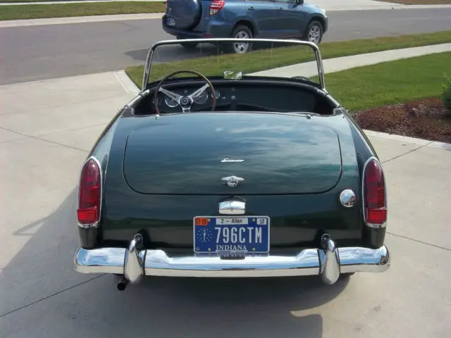 1963 austin healey sprite with judson supercharger and les leston steering wheel