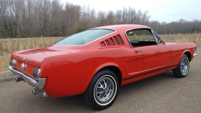 beautiful 1965 ford mustang fastback 2+2 restored 289 auto ac - ps - pb
