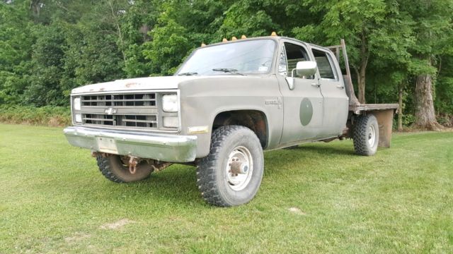 1986 chevrolet k30 crew cab 4x4