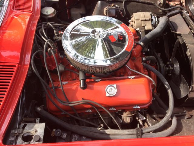 427 h.p. 4-speed convertible
