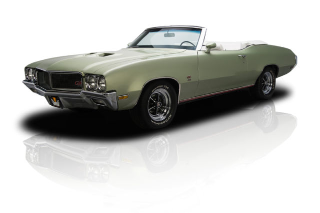 documented gs455 convertible 455/360 hp v8 th400 3 speed a/c
