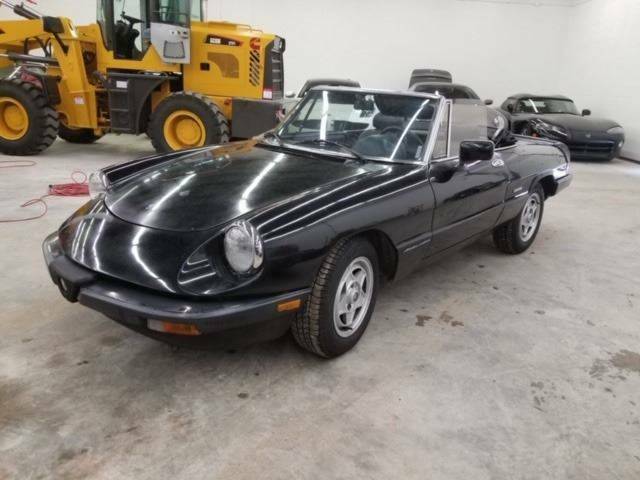 1988 alfa romeo spider veloce 2dr convertible needs some work