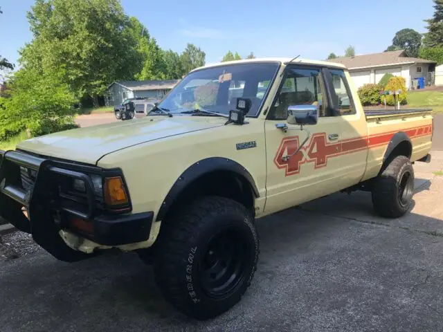 1984 datsun 720 nissan not 521 510 240z 4x4 king cab rare pickup truck 80s