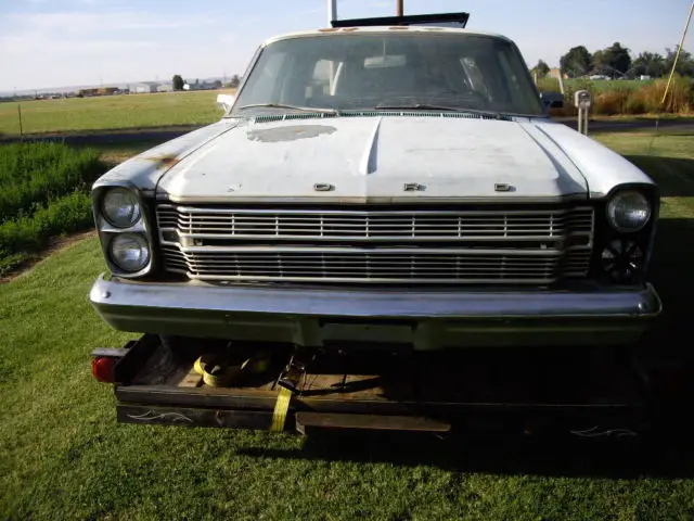 1966 ford custom police car