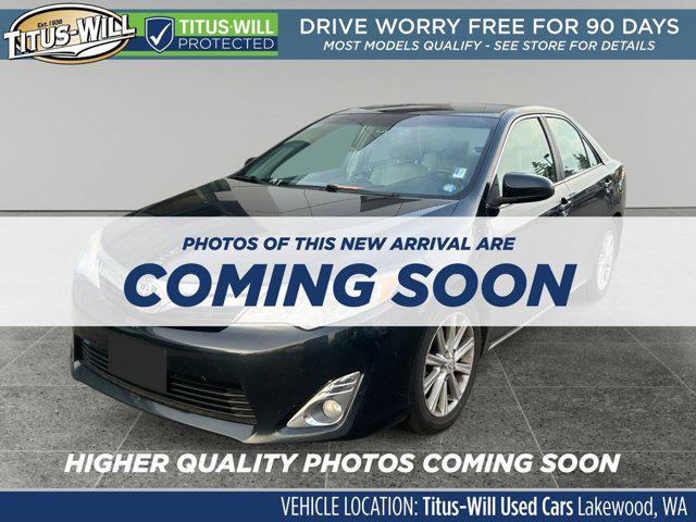 2012 toyota camry xle