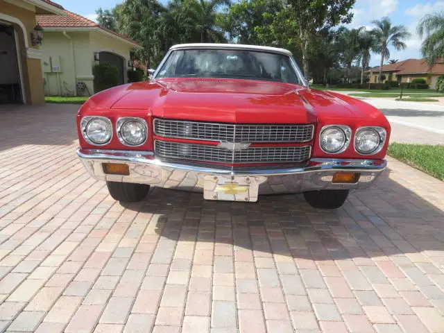 1970 70 chevrolet chevelle malibu convertible 350 250 hp restored hydramatic a/c