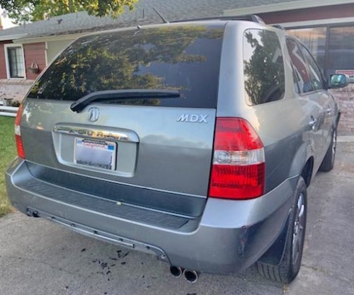 2001 acura mdx in california by owner