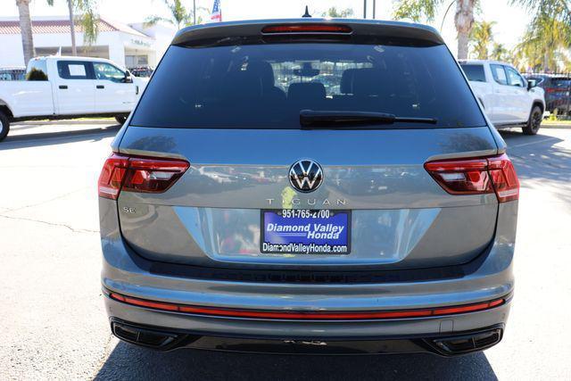 2023 volkswagen tiguan 2.0t se r-line black