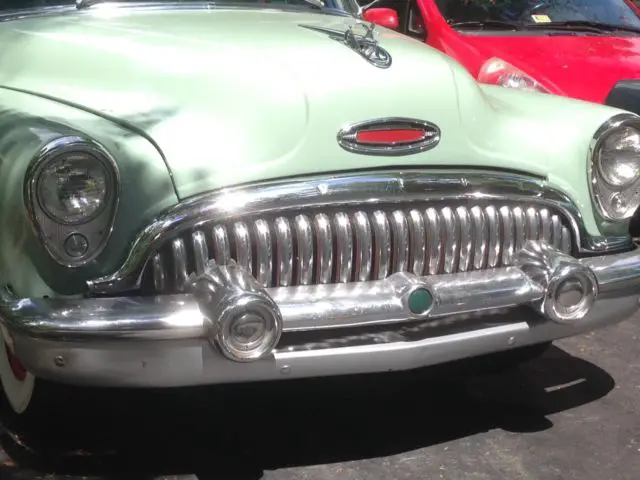 restored 1953 roadmaster w/rare factory a/c !