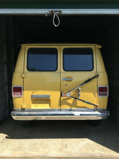 1977 chevy short van - g20, g10, rust free arizona truck project 350 automatic