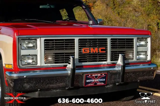 1987 gmc suburban sierra classic v8 automatic suv