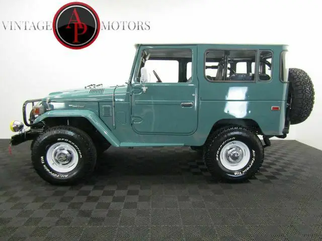1975 toyota land cruiser fj40 frame off restoration!