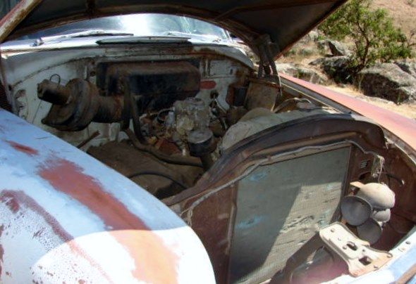 1953 chrysler 2 dr new yorker 331 hemisphirical head rat rod hot rod restore
