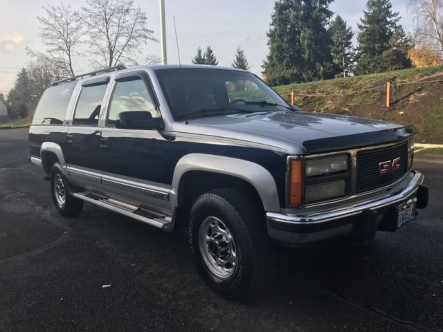 1993 gmc k2500 suburban sle sport utility 4-door 7.4l