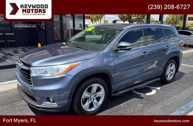 2015 toyota highlander limited platinum