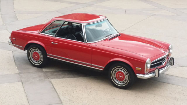 1969 mercedes benz 280 sl restored 2 owner california car great price call now!
