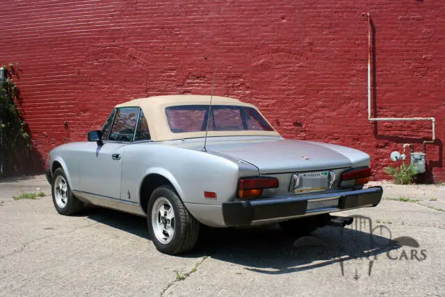 1981 fiat spider 2000 - upgraded leather interior! great running car!