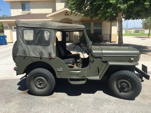 1961 mitsubishi cj3b-j4 (us m606) jeep, diesel