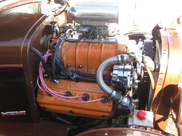 1926 chrysler 3 window coupe 331 blown hemi 671 no rat