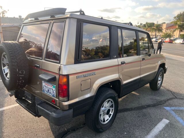 1988 isuzu trooper suv brown 4wd manual ii