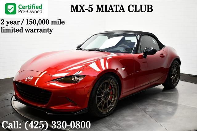 2016 mazda mx-5 miata club