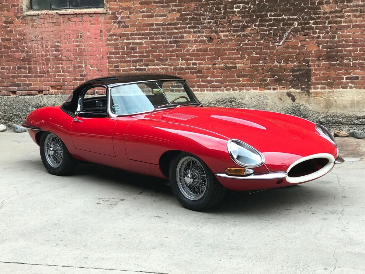 jaguar e-type 3.8 ots 1963. period fia style and subtle mods, matching numbers