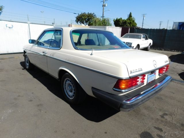 c 1980 mercedes-benz 300cd 5-cylinder diesel 2 door coupe no reserve