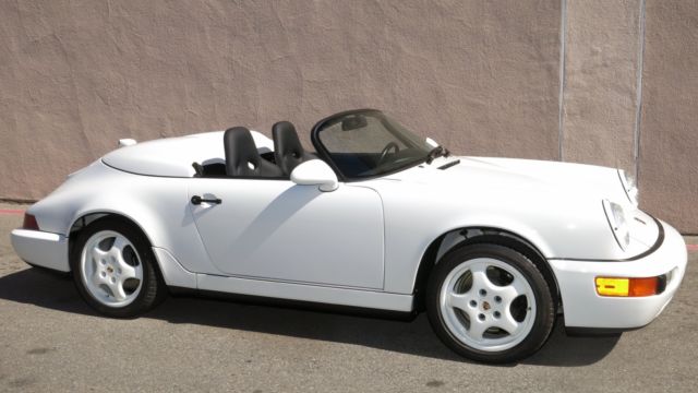 1994 porsche speedster, 34,500 miles, coa, investment quality car, show quality