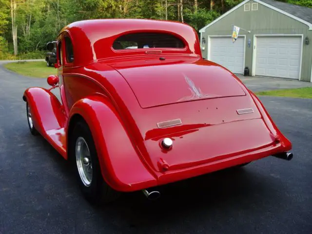 beautiful chevy 5 window coupe street rod! ac/heat/leather nice 1937 1938 1955