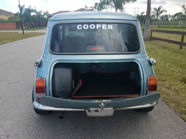 1985 mini cooper blue in excellent conditions